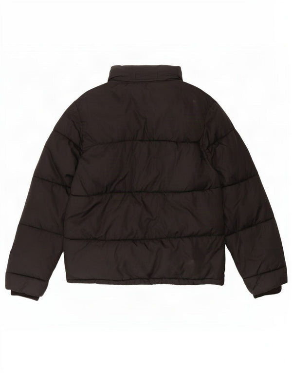 Hollister Veste matelassée pour hommes UK 38 Medium Noir Polyester