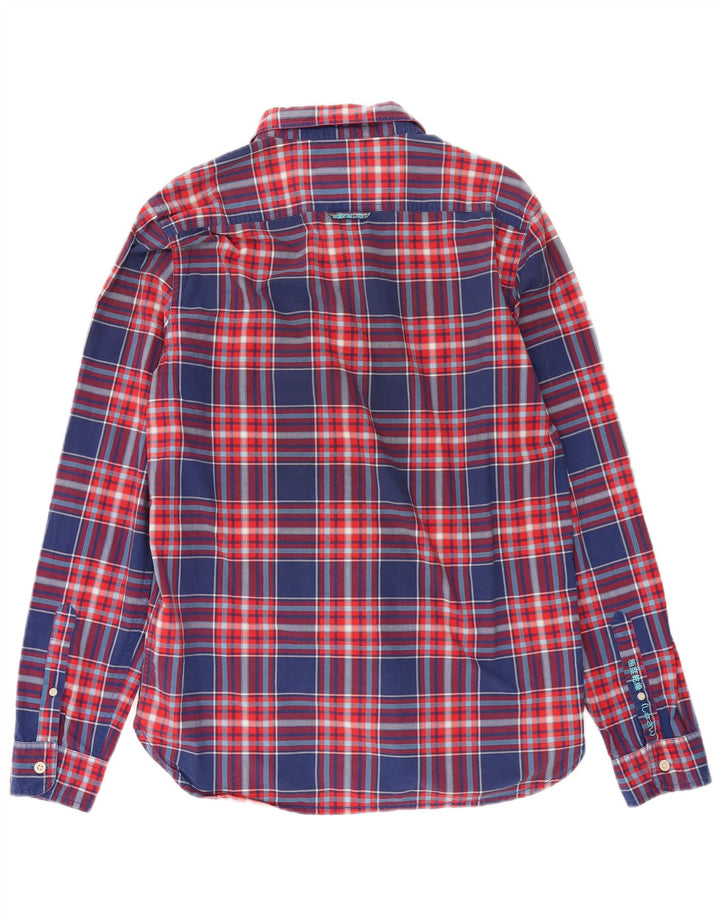 SUPERDRY Mens Shirt XL Multicoloured Check Cotton