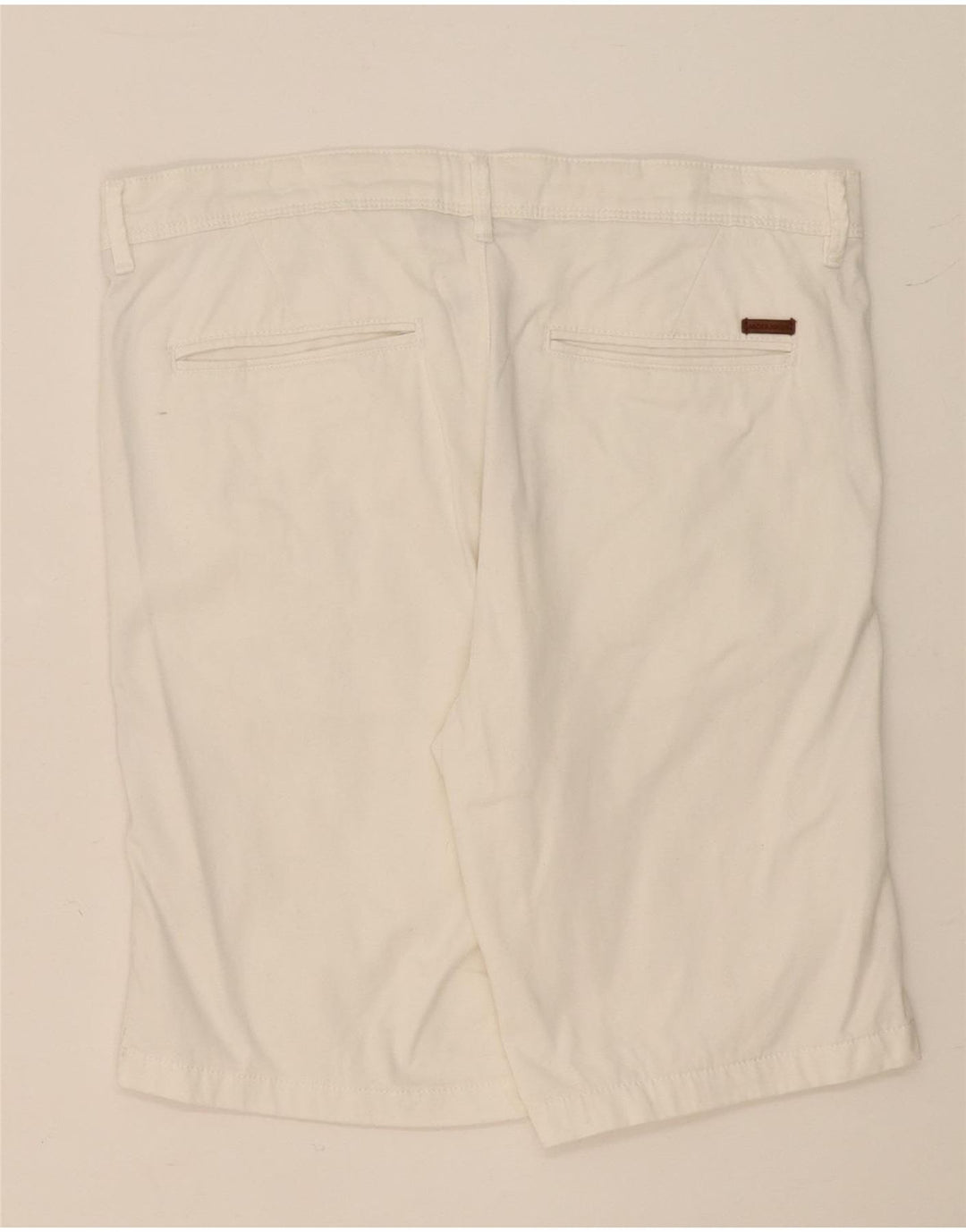 JACK & JONES Mens Chino Shorts Medium W32  White