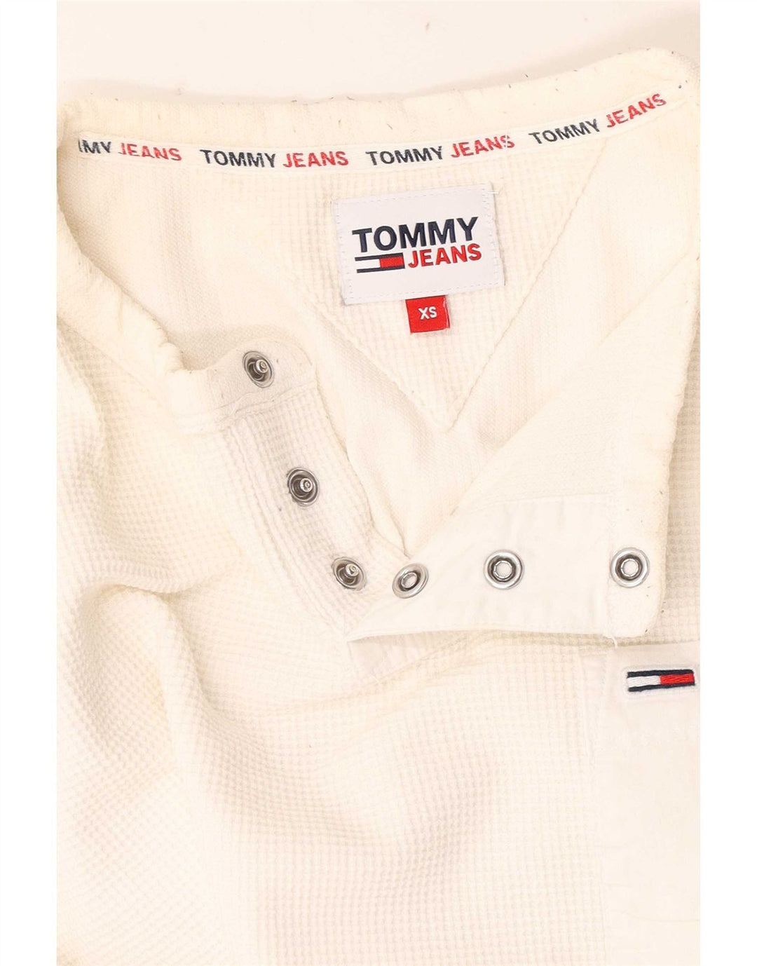 Tommy Hilfiger Mens Top Long Sleeve XS White