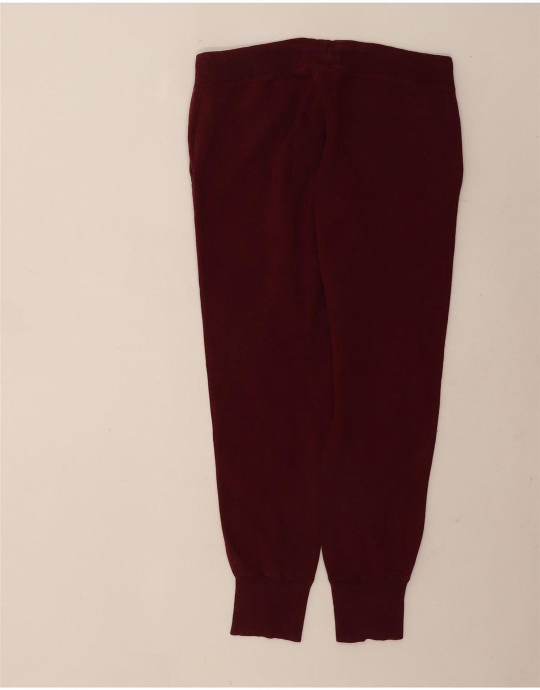 Converse Womens Tracksuit Trousers Joggers UK 14 Medium Burgundy