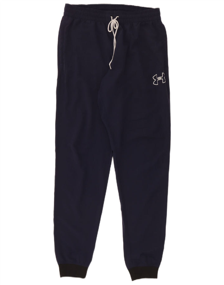 Under Armour Mens Tracksuit Trousers Joggers Medium  Navy Blue