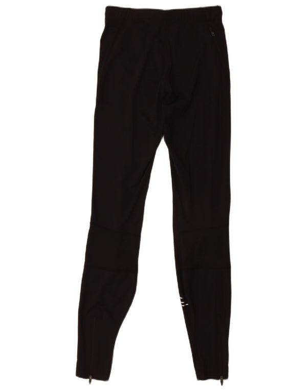Leggings Asics da donna UK 8 Small nero geometrico in poliammide