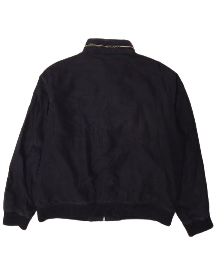 Vintage męska kurtka bomber UK 44 2XL granatowa