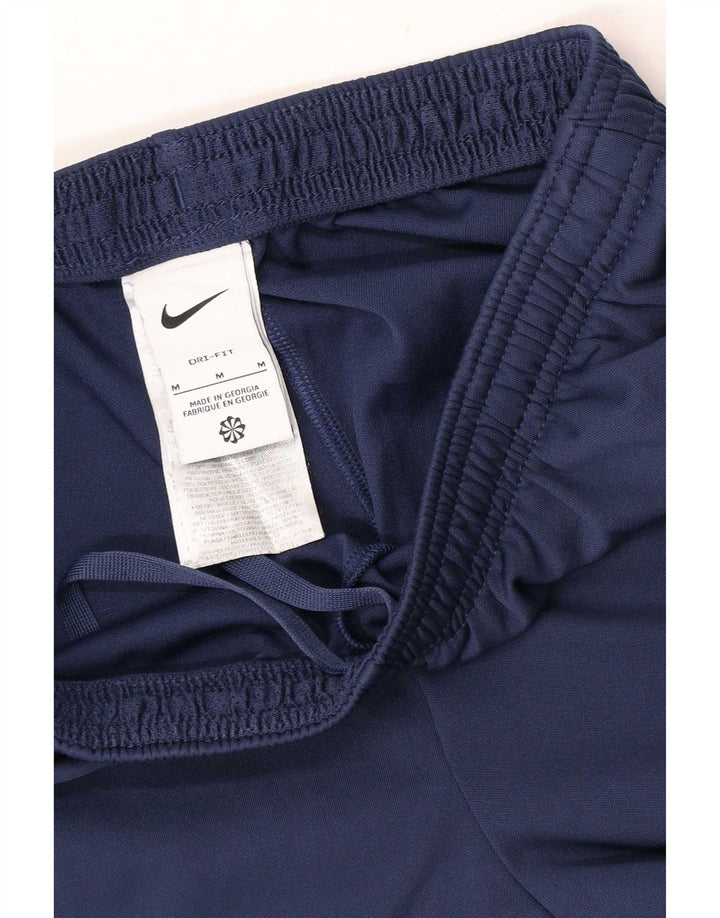 Pantaloni da tuta Nike Dri Fit da uomo, poliestere color block medio blu navy