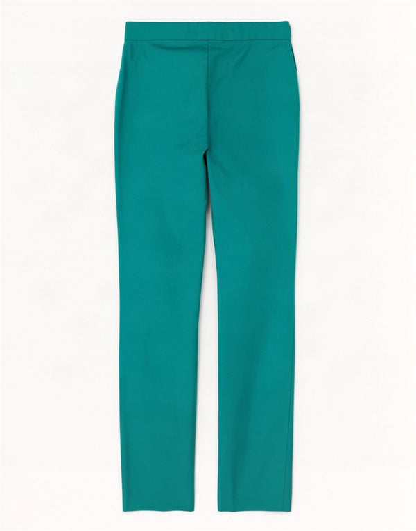 Pantaloni da Abito Slim da Donna Luisa Spagnoli IT 40 Small W27 L29 Turchese