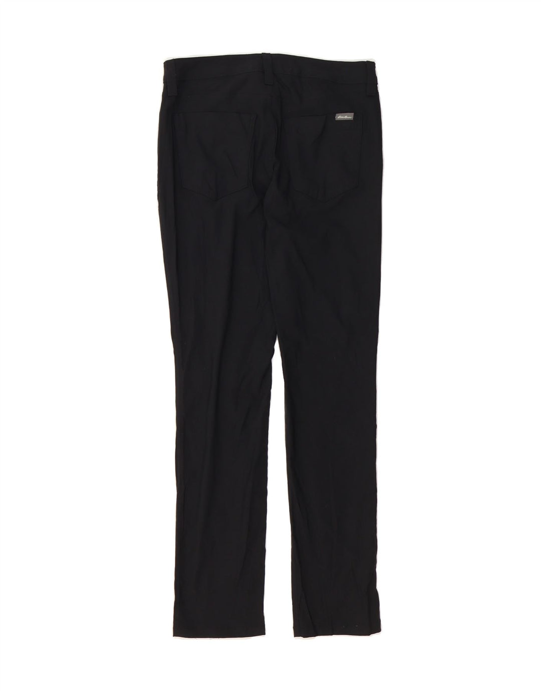 EDDIE BAUER Womens Slim Casual Trousers US 6 Medium W30 L30 Black Vintage Eddie Bauer and Second-Hand Eddie Bauer from Messina Hembry 