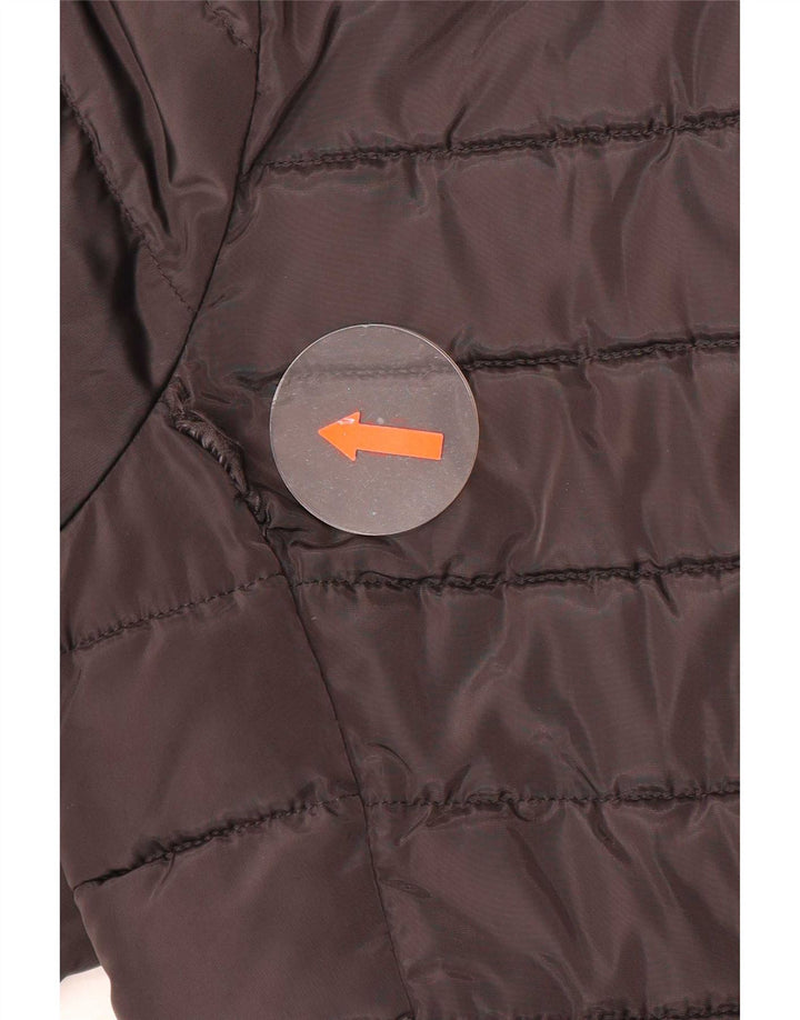 Joules Abrigo acolchado para mujer UK 44 Large Marrón Poliéster