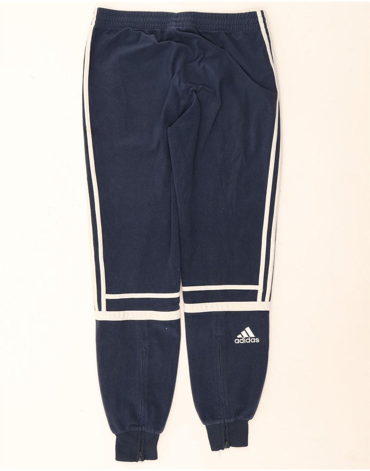 Adidas Mens Tracksuit Trousers Joggers Medium Navy Blue Colourblock