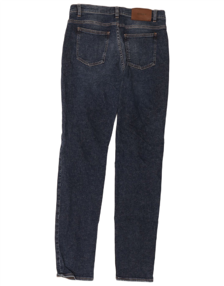 Trussardi Womens Slim Jeans IT 44 Medium W30 L32 Navy Blue Cotton