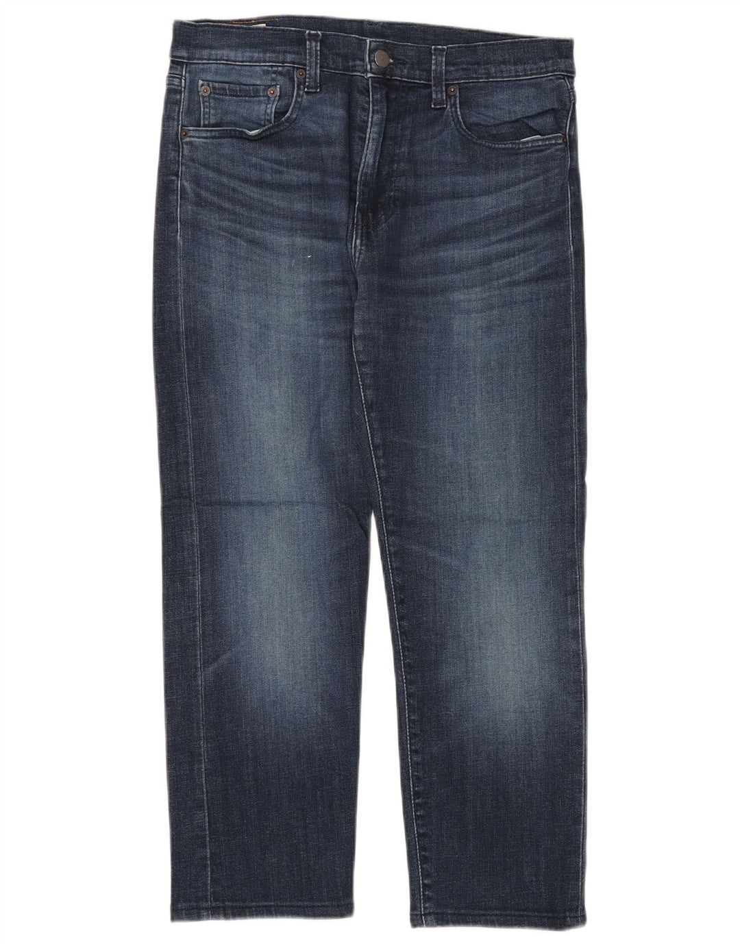 Levi's Mens 502 Tapered Cropped Jeans W30 L25 Blue