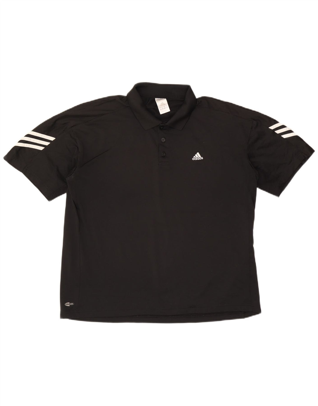 Adidas Herre Climacool Polo Shirt XL Sort Polyester