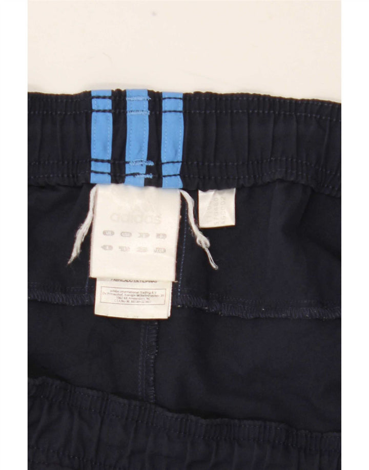Pantaloncini sportivi da uomo Adidas Large blu navy in poliestere