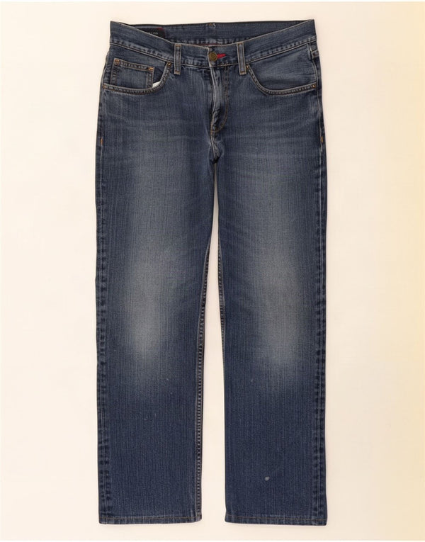 Tommy Hilfiger Vaqueros recortados para hombre W32 L26 Azul