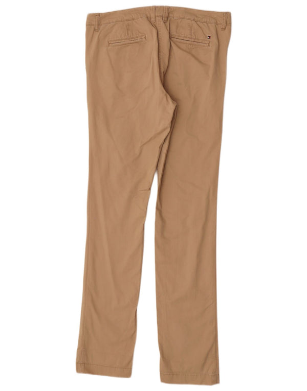 Tommy Hilfiger Γυναικείο ίσιο παντελόνι Chino US 8 Medium W28 Beige Cotton