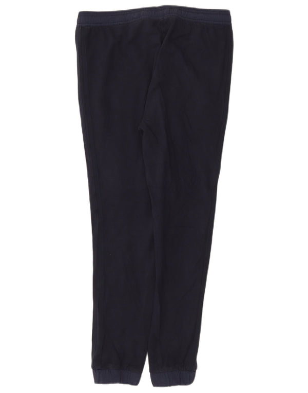 Adidas Womens Tracksuit Trousers Joggers UK 16 Large Navy Blue Cotton