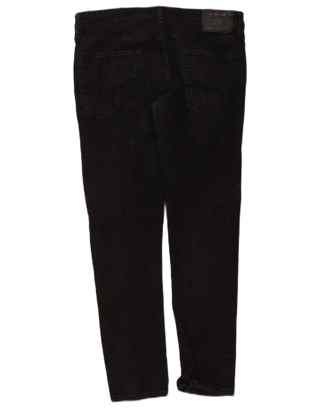 Jack & Jones Mens GLENN Slim Jeans W36 L32 Black Cotton