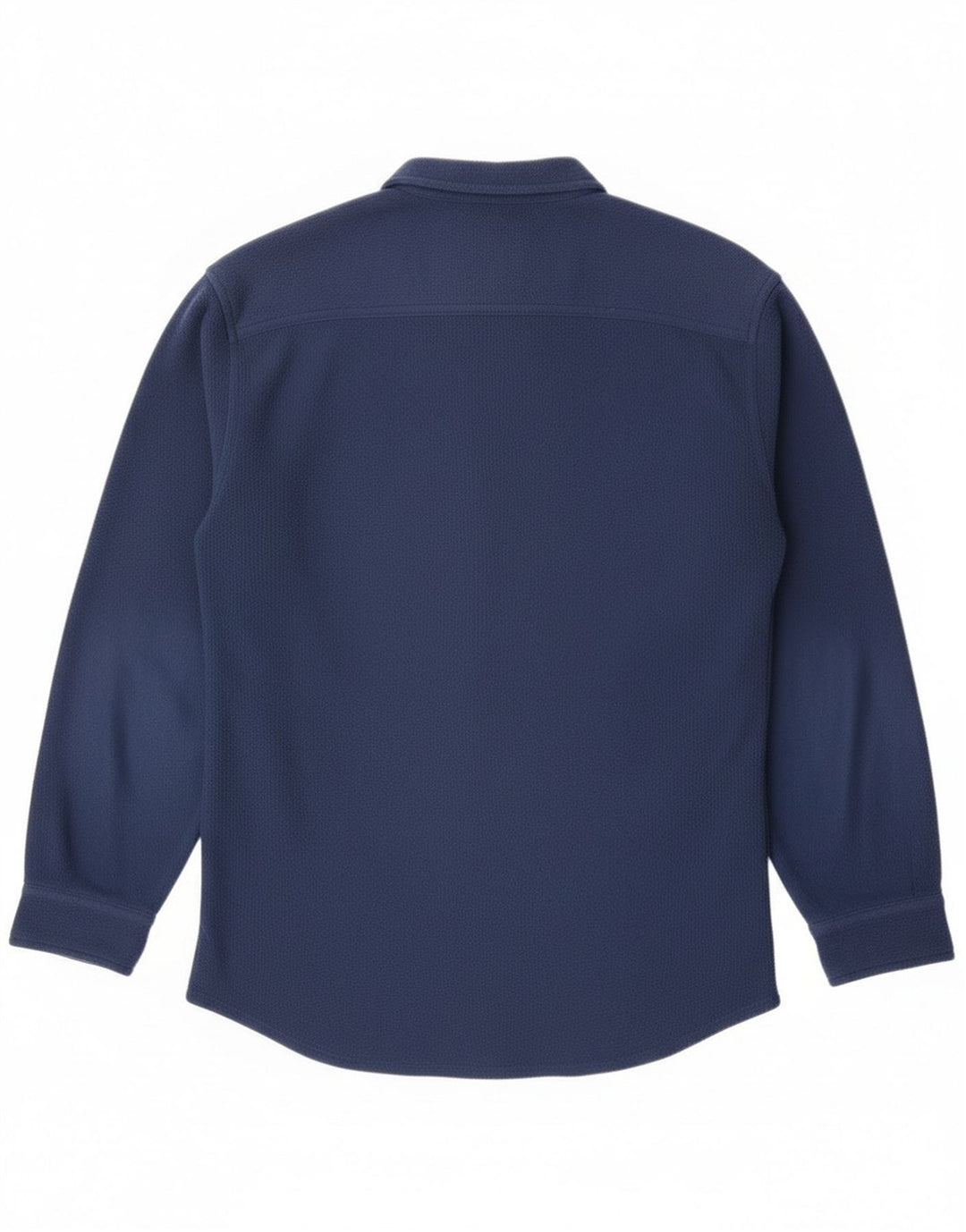 Fila Mens Fleece Shirt IT 46 Small Navy Blue Polyester