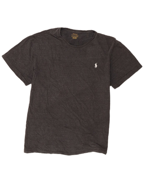 Ralph Lauren Mens Short Sleeve T-Shirt Top XL Grey Cotton