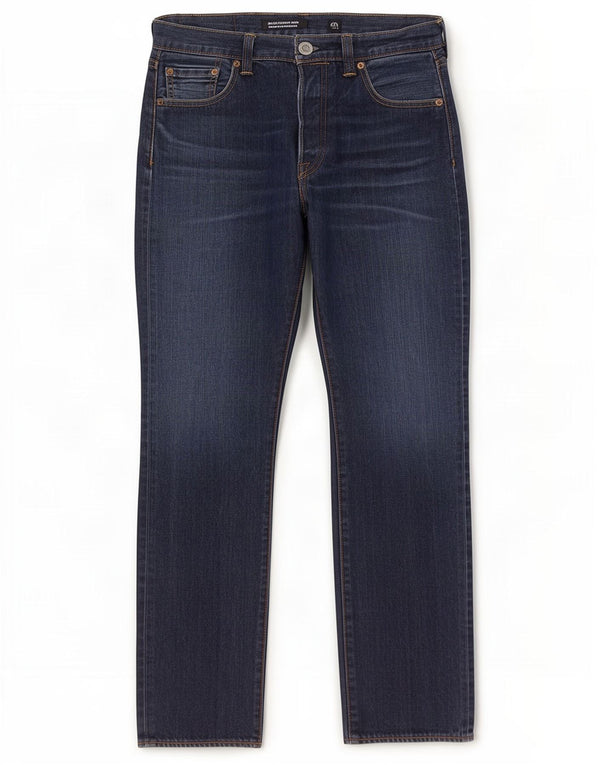 Мужские прямые джинсы Levi's 501 W30 L30 темно-синие, хлопок