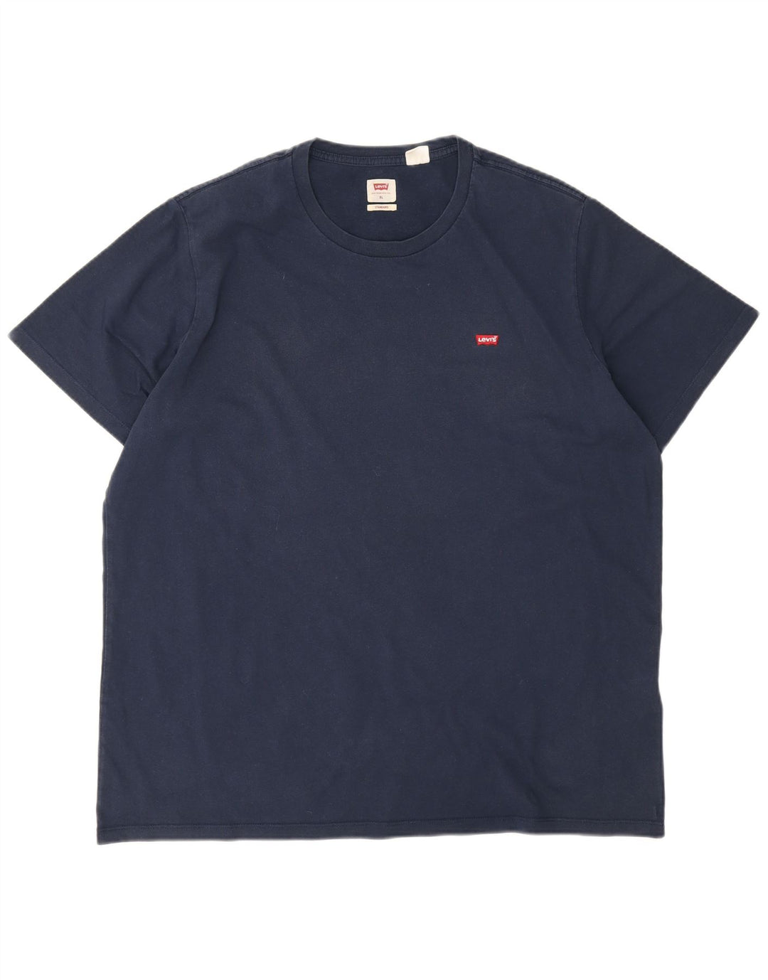 Levi's Mens T-Shirt Top XL Navy Blue Cotton
