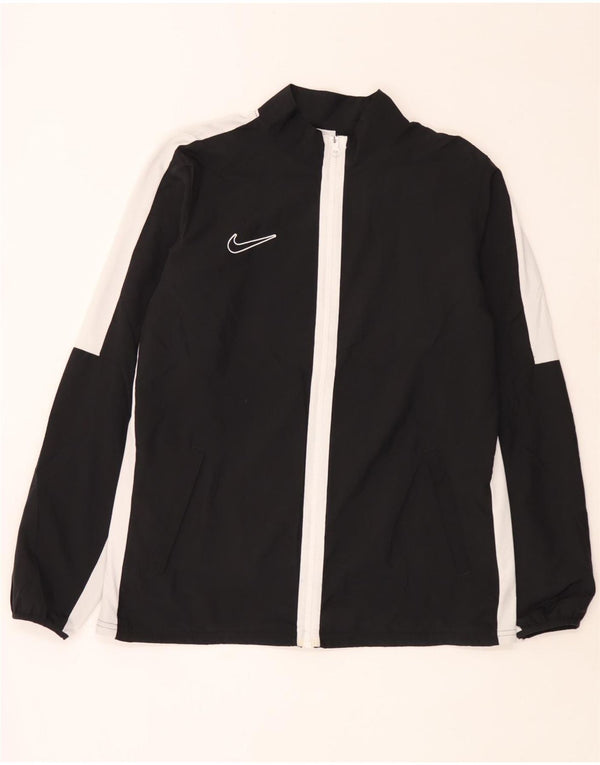 Nike Hommes Dri Fit Survêtement Top Veste Large Noir Colorblock Polyester