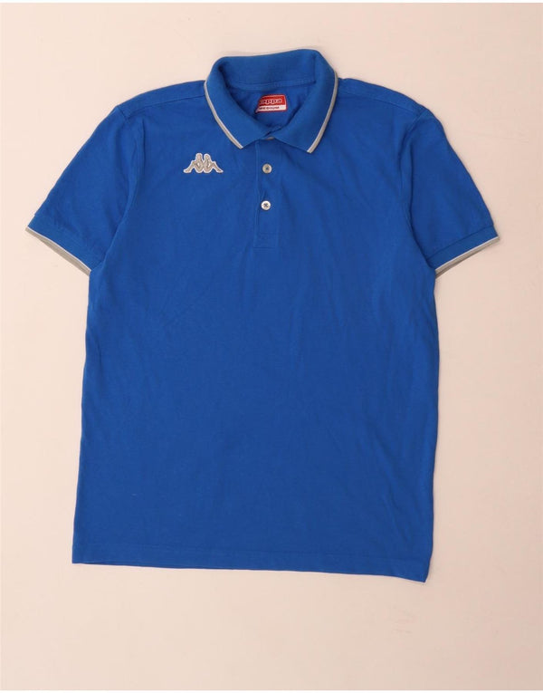 Kappa Mens Regular Fit Polo Shirt Medium Blue
