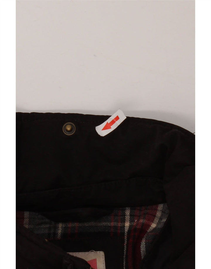 Weird Fish Damen Wattierte Jacke UK 10 Small Braun Polyester