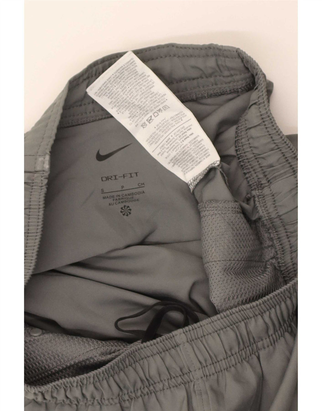 Pantaloni da tuta Nike Dri Fit da uomo, pantaloni da jogging, piccoli, in poliestere grigio