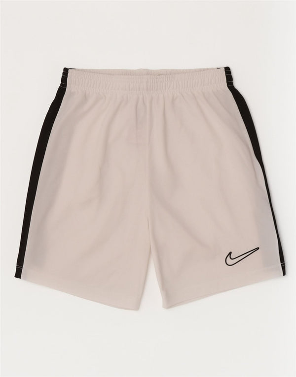 Nike Boys Sports Shorts 10-11 år Medium White Polyester