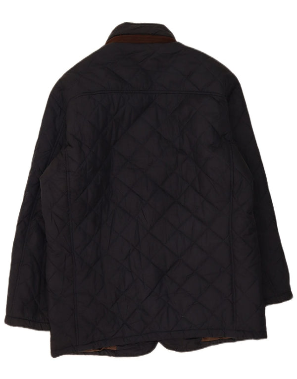 Ανδρικό καπιτονέ μπουφάν Lacoste IT 52 XL Navy Blue Polyester