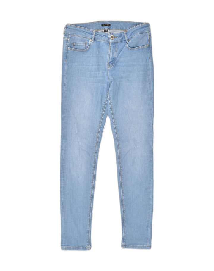 MASSIMO DUTTI Womens Skinny Jeans EU 40 Medium W30 L29 Blue Cotton | Vintage Massimo Dutti | Thrift | Second-Hand Massimo Dutti | Used Clothing | Messina Hembry 