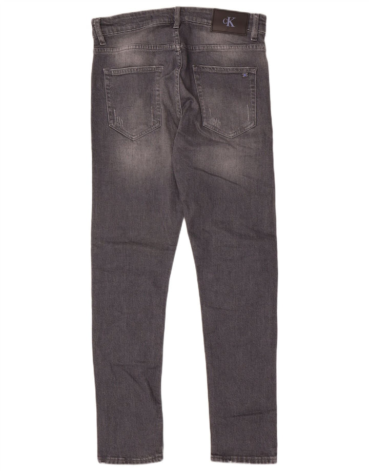 CALVIN KLEIN Mens Slim Jeans W33 L32 Grey