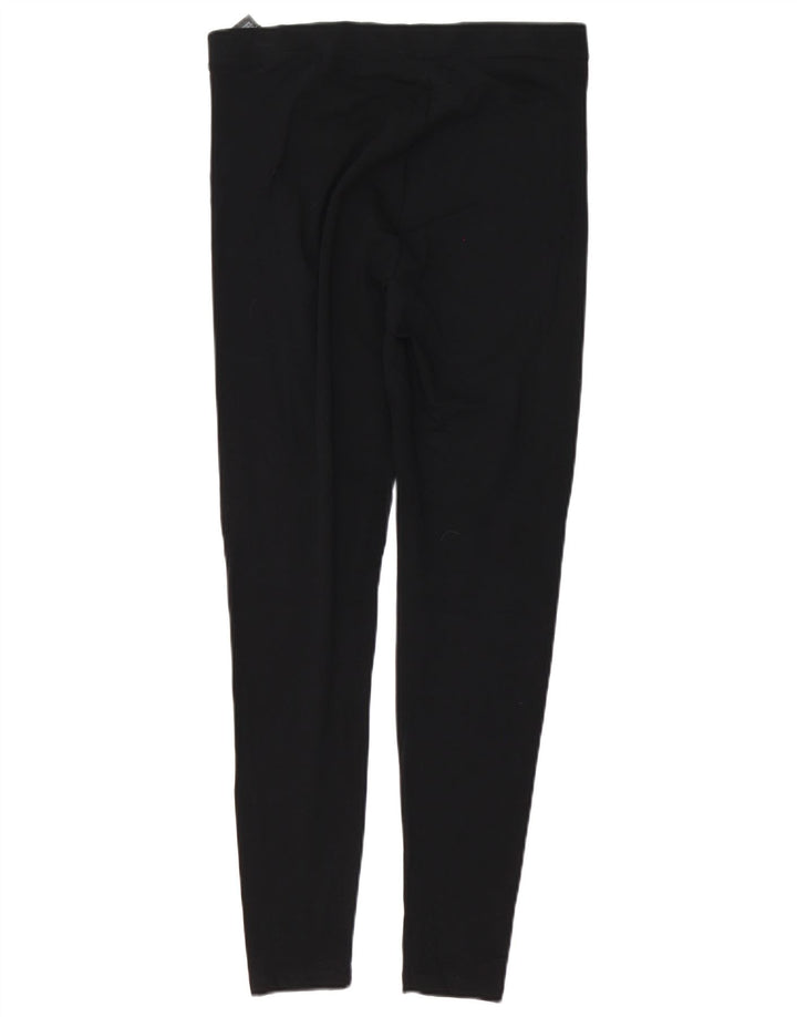 Marks & Spencer Womens Leggings UK 14 Large Black Bomuld