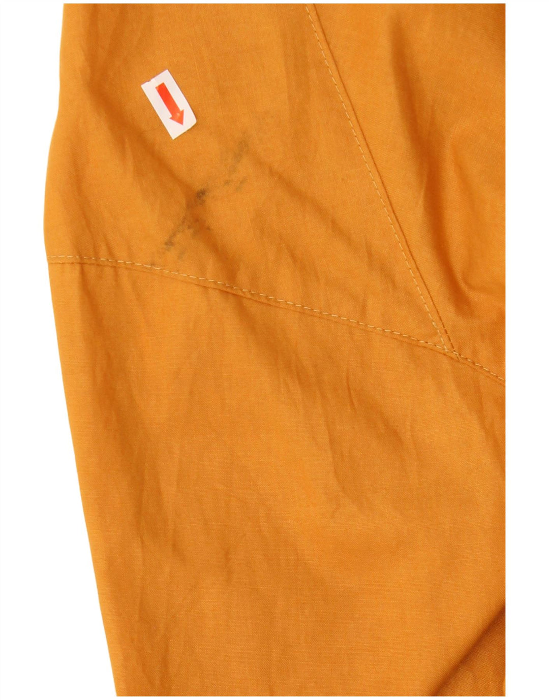 Vintage Mens Bomber Jacket UK 42 XL Orange Cotton
