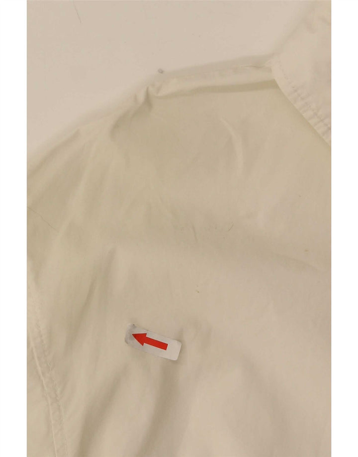 Zara Chemise surdimensionnée pour femme UK 14 Coton blanc moyen