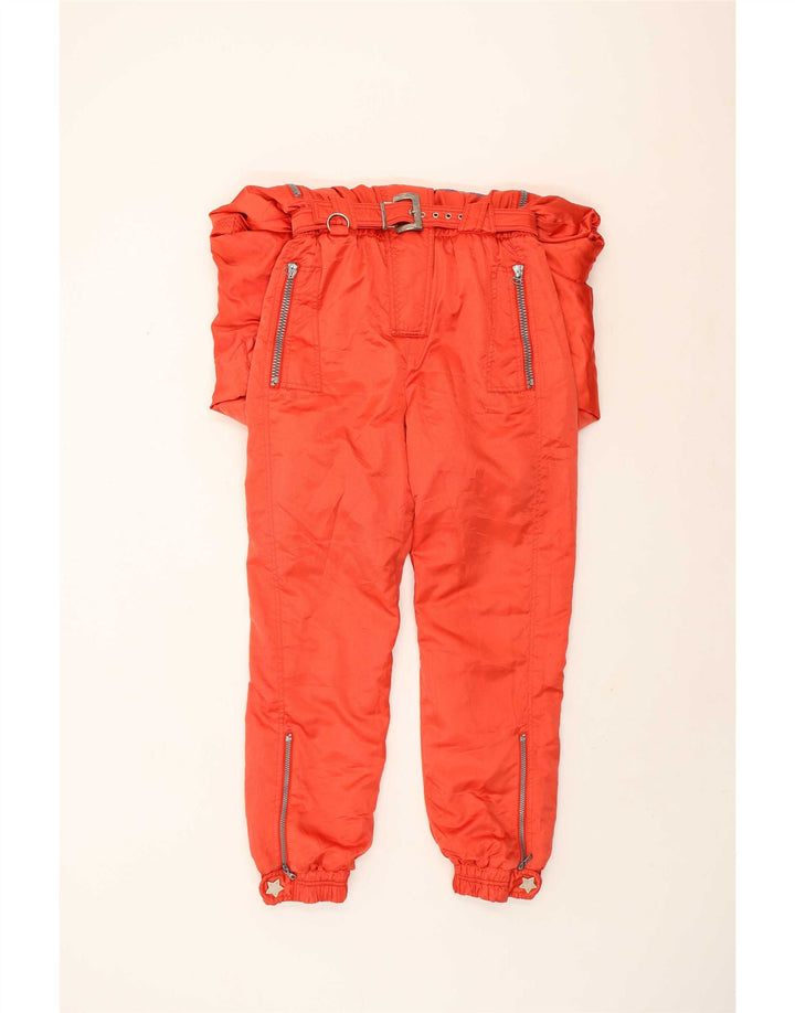 Silvy Dame Loose Fit Hætte Ski Jumpsuit IT 44 Medium Red Winter