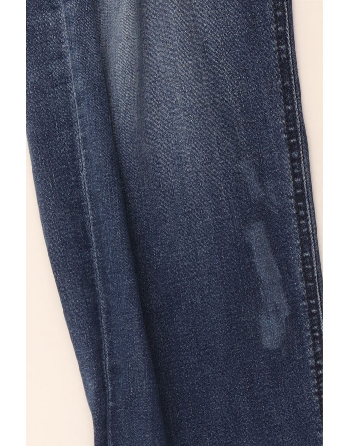 Hugo Boss Womens Soft Motion Slim Jeans W36 L34 Blue Cotton