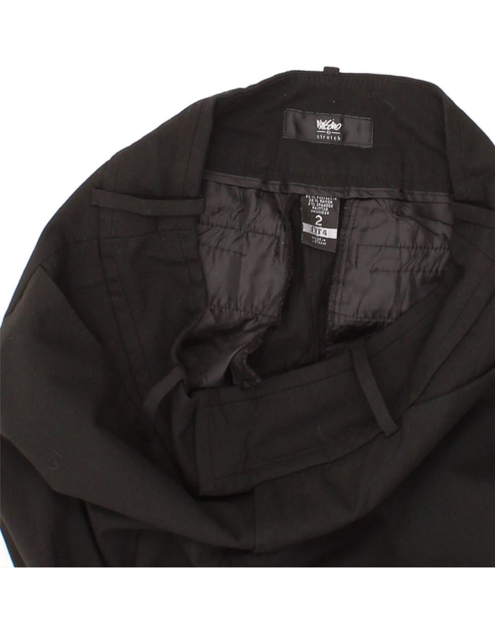 MOSSIMO Womens Straight Casual Trousers US 2 XS W25 L31 Black Polyester Vintage Mossimo and Second-Hand Mossimo from Messina Hembry 