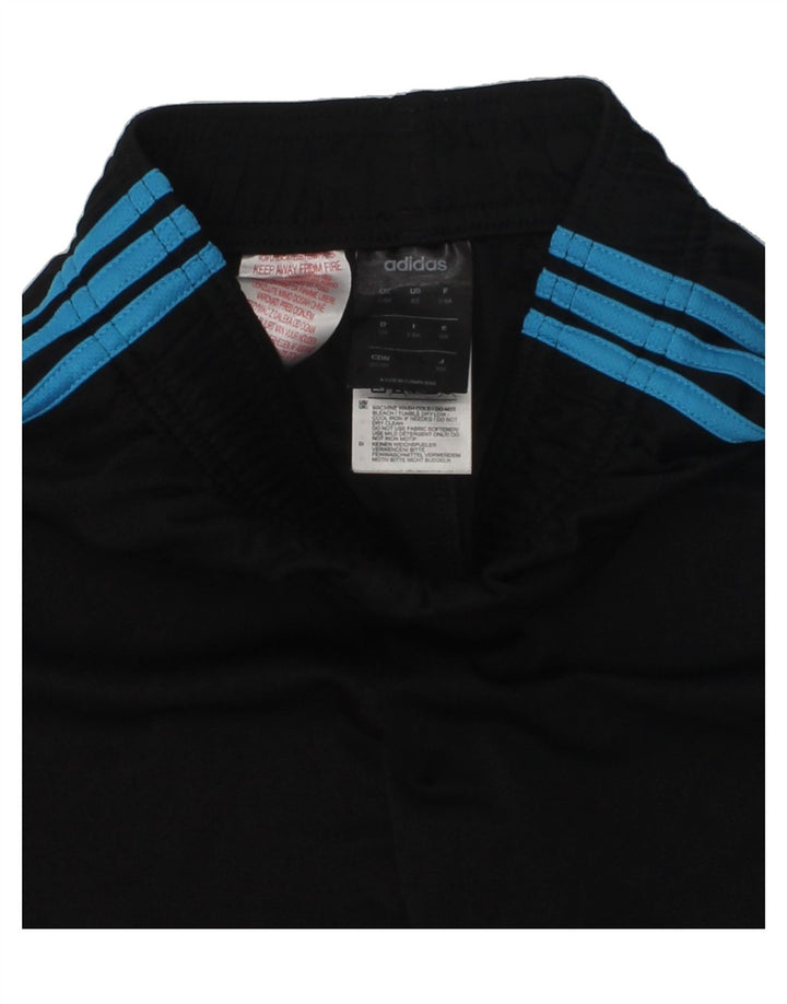 ADIDAS Boys Sport Shorts 7-8 Years Black Polyester | Vintage Adidas | Thrift | Second-Hand Adidas | Used Clothing | Messina Hembry 