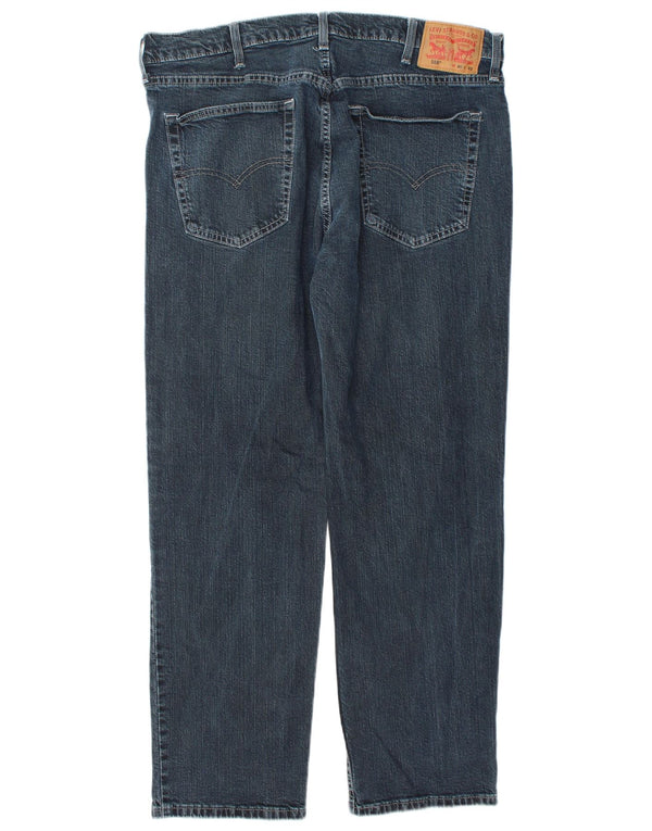 Levi's Uomo 559 Jeans dritti dalla vestibilità rilassata W40 L32 Cotone Blu
