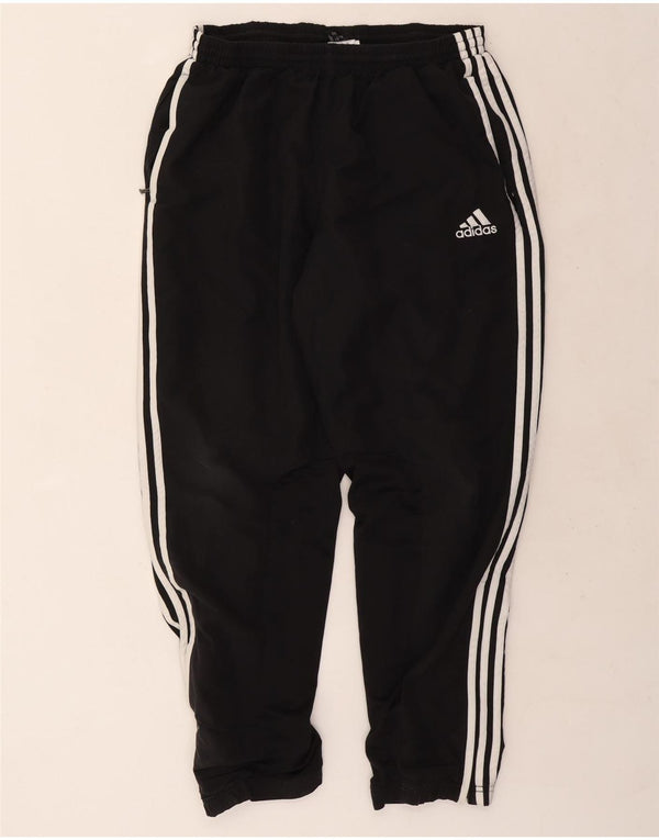 Adidas Mens Tracksuit Trousers Joggers XL W38 L31 Black Polyester