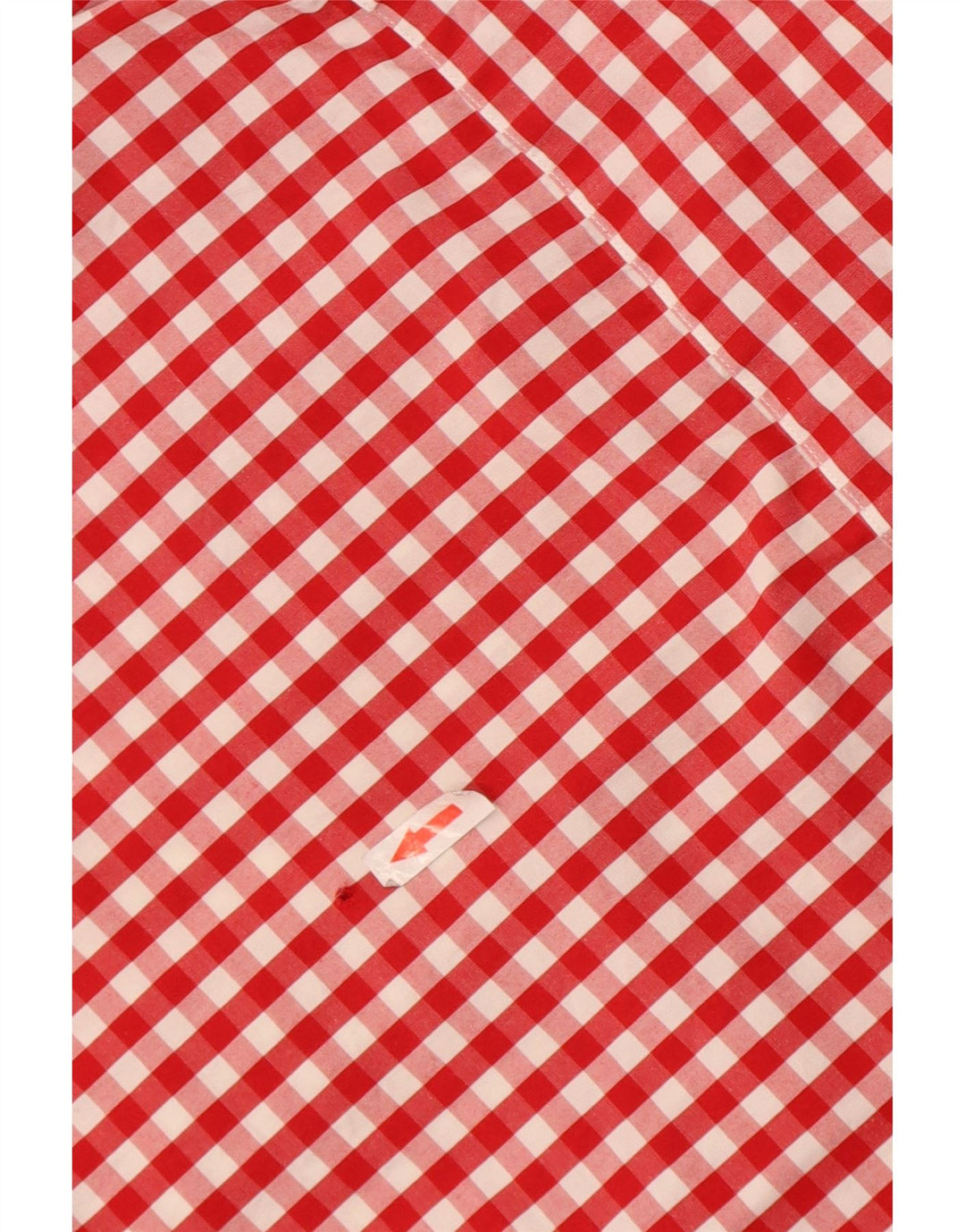 Tommy Hilfiger Mens Shirt Medium Red Check Cotton