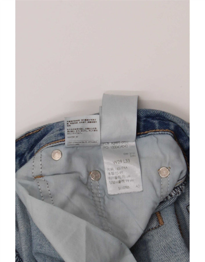 Levi's Vaqueros Bootcut desgastados para mujer W29 L33 Algodón azul
