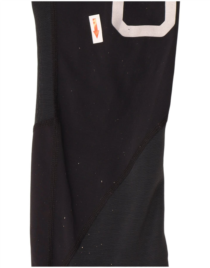 Nike Womens Oregon Graphic Leggings UK 8 Small  Black Nylon