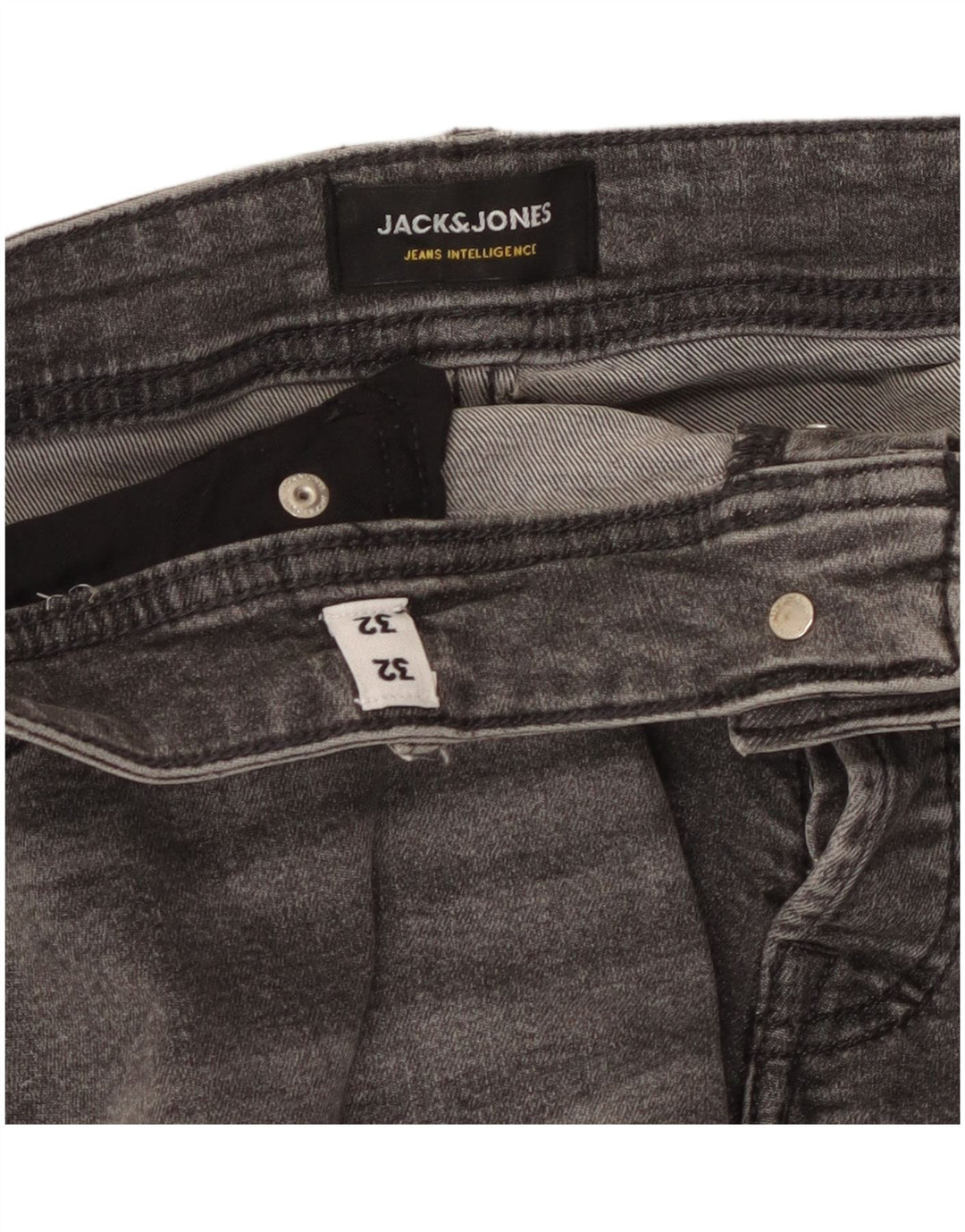 Jack & Jones Mens Slim Jeans W32 L32 Grey