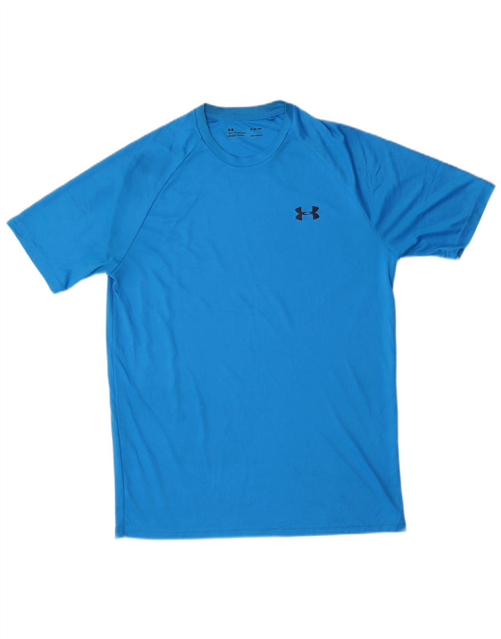 T-shirt regolare a maniche corte da uomo Under Armour Blu medio