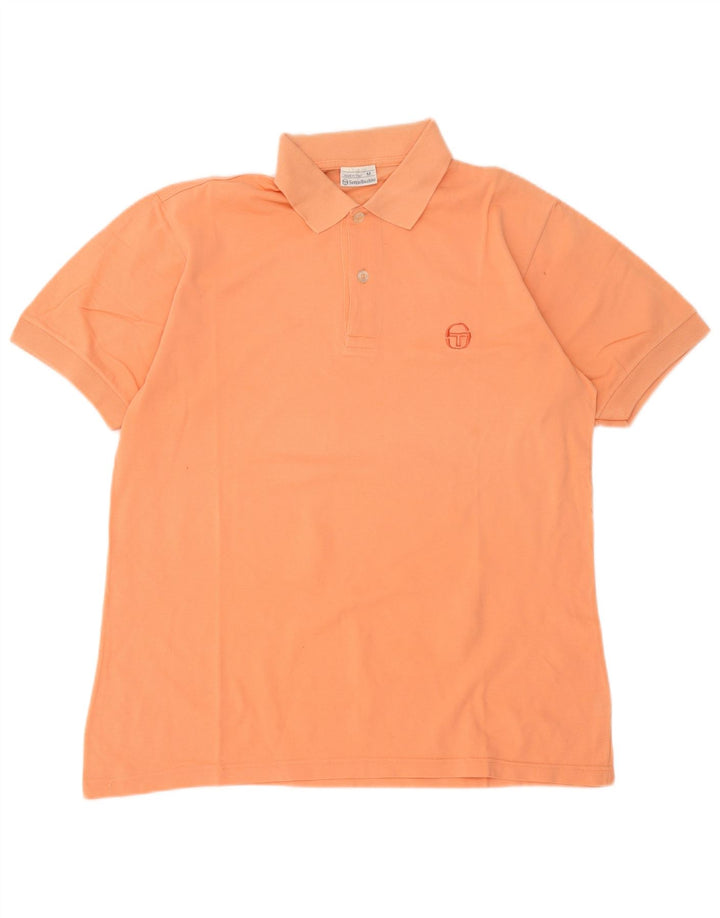 Camisa polo masculina Sergio Tacchini médio algodão rosa