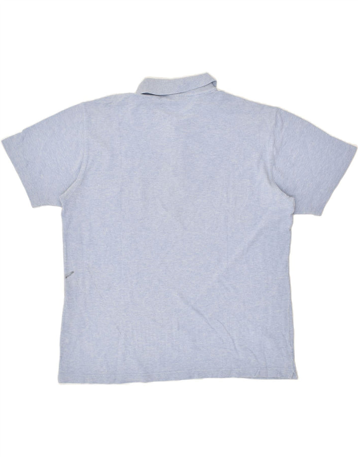 NAVIGARE Mens Polo Shirt 2XL Blue Cotton | Vintage Navigare | Thrift | Second-Hand Navigare | Used Clothing | Messina Hembry 