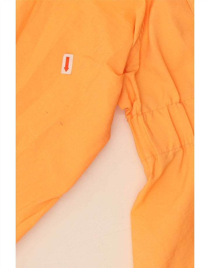 Benetton piger hætte regnjakke 11-12 år orange polyester